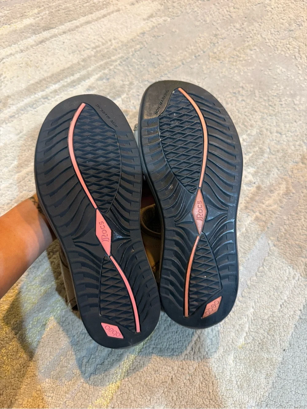 Abeo leather sandals